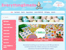 Tablet Screenshot of everythingsmells.com